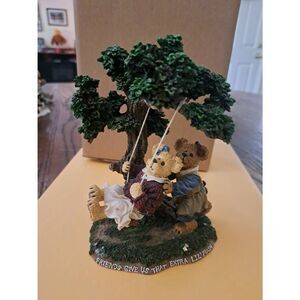 2003 Boyd’s Bears & Friends Alexandria & Jessica Friends Swing Figurine